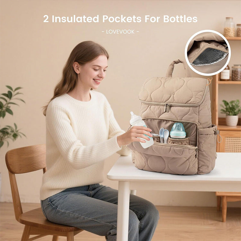 Insulated Pocket New Style Diaper Backpack
