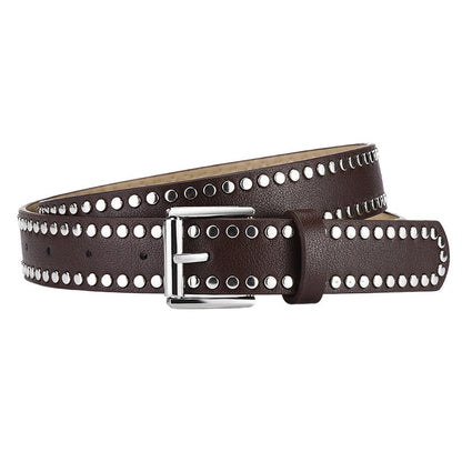 Womens Versatile Casual Denim Belt