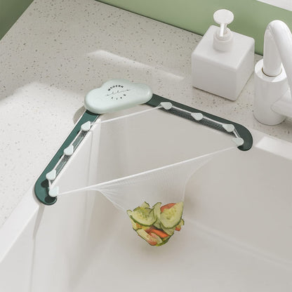Triangular Sink Drain Rack Kitchen Garbage Filter