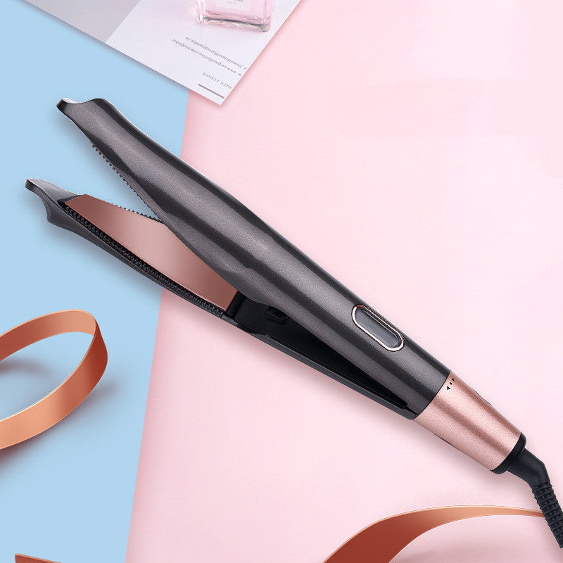 Professional 2-In-1 Hair Straightener Crimper Comb