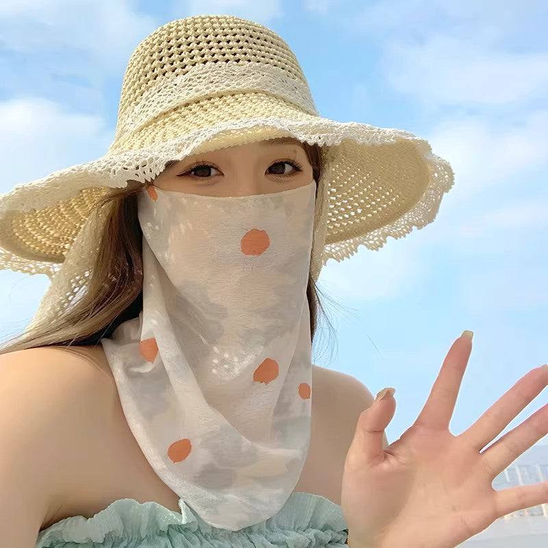 Summer UV-Protective Full-Face Mask For Women