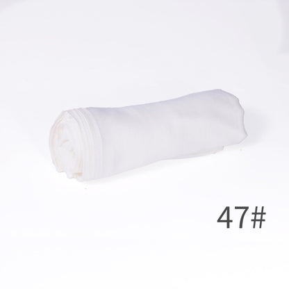 Modal Breathable Scarf Womens Solid Color