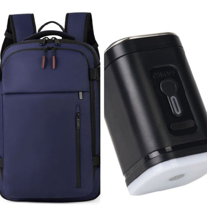 Large-capacity Compression Backpack With USB Charging For Short Trips And Travel
