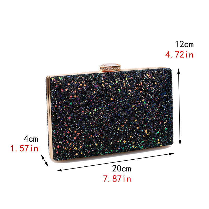 Sequin Ladies Evening Clutch Bag