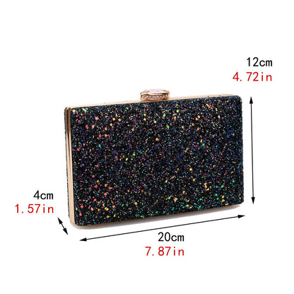 Sequin Ladies Evening Clutch Bag