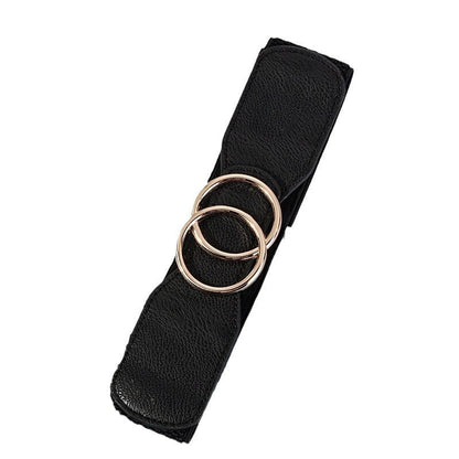 Casual Stretchy Fashion Decorative Belt With A Snap Buckle