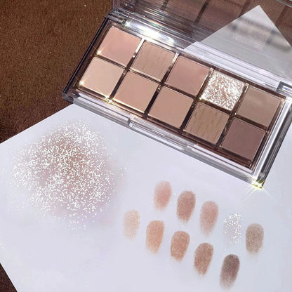 Earth Matte Ten Color Eyeshadow Palette