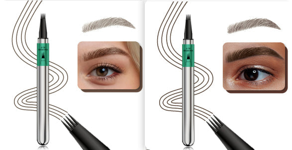 Four-claw Smudge-proof Wild Eyebrow Pencil