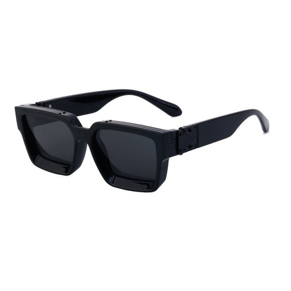 Millionaire Same Style Sunglasses For Men, Fashionable Internet Celebrity Sunglasses For Women, High-End Glasses, Square Frame Sunglasses, Cross-Border