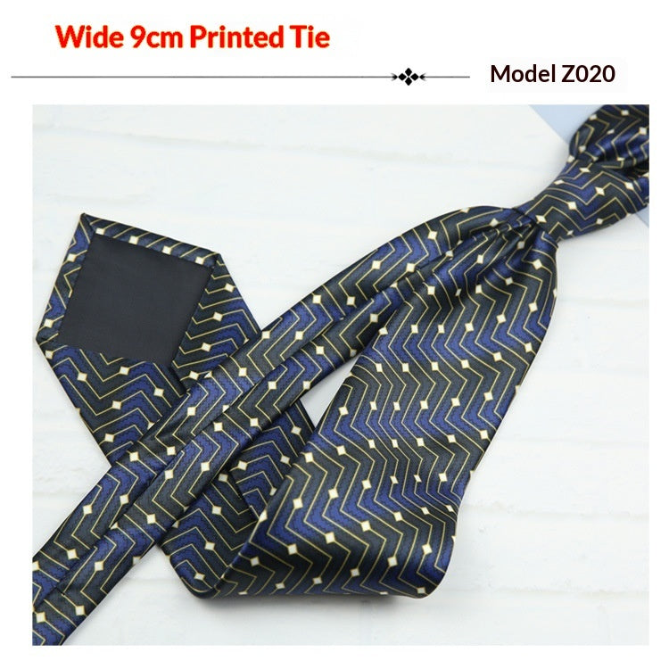 Printed Casual Patterned Vintage Tie