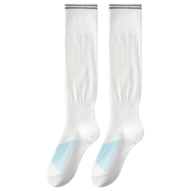 Ultra Thin Lightly Compressive Breathable Leg Length Sports Socks