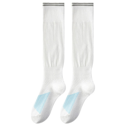 Ultra Thin Lightly Compressive Breathable Leg Length Sports Socks