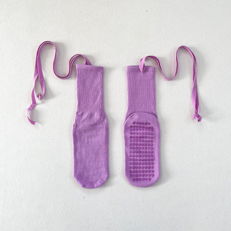 Yoga Socks Pilates Non-Slip Professional Women's Non-Slip Socks Breathable Strap Yoga Socks Indoor Fitness Sports Training