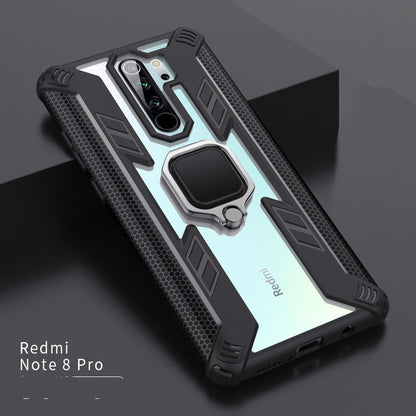 Shockproof Armor Phone Case with Ring Holder – Heavy Duty Protective Cover