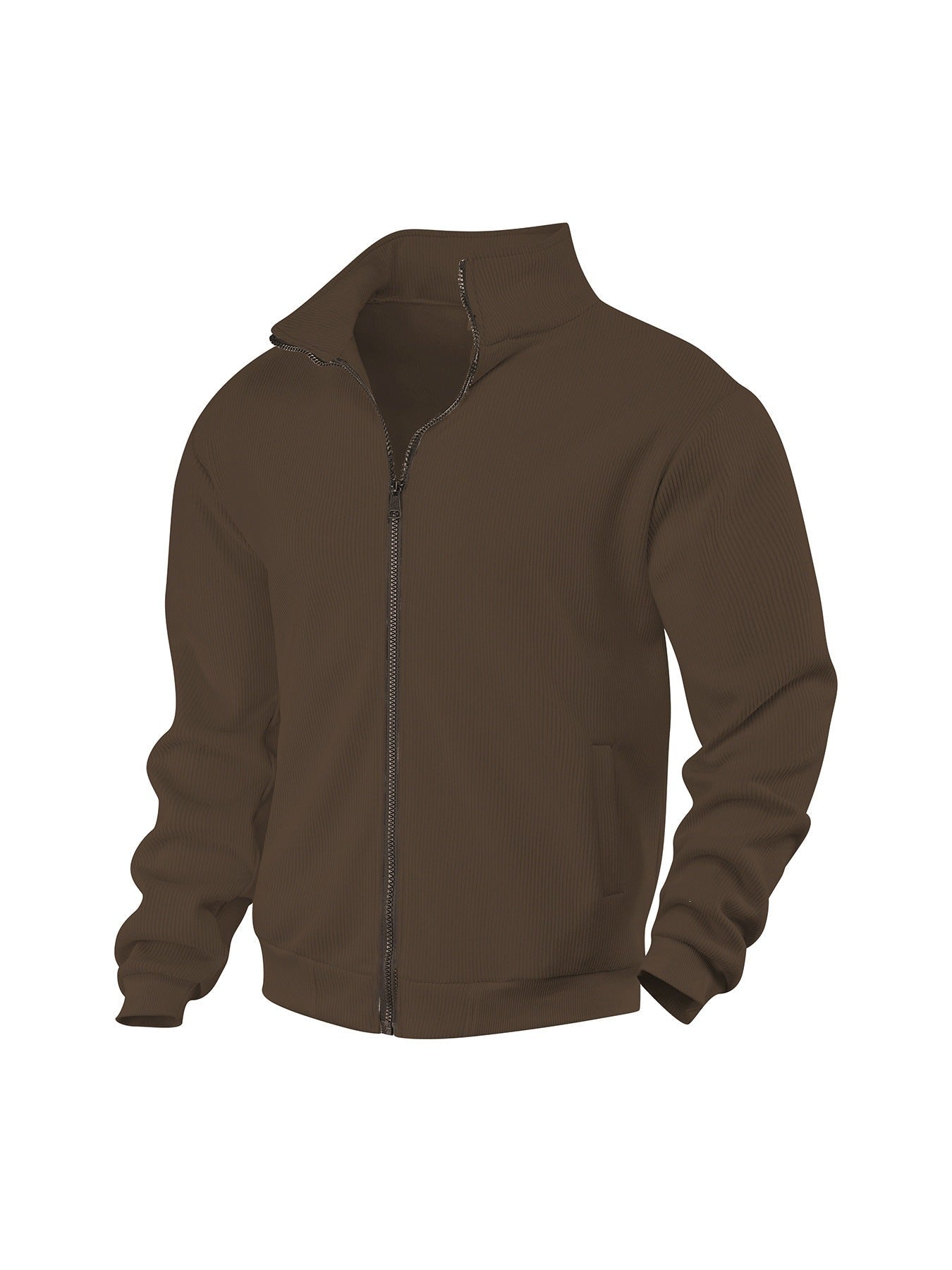 Mens Stand-collar Padded Jacket