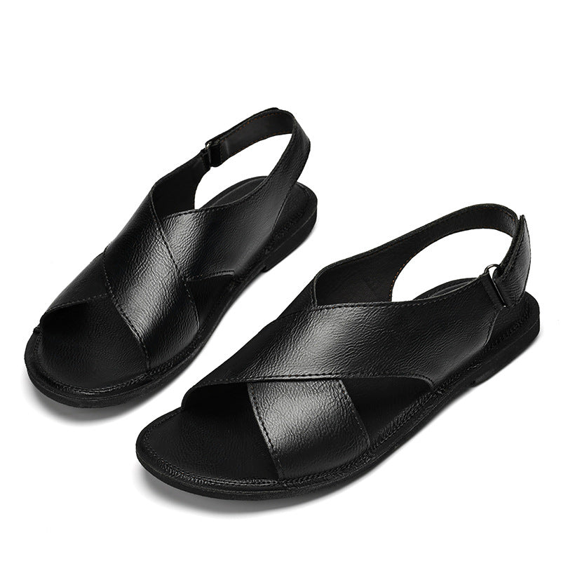 Men's Outdoor Beach Casual Sandals - Lightweight Summer Slip-On Footwear for Walking and Vacation