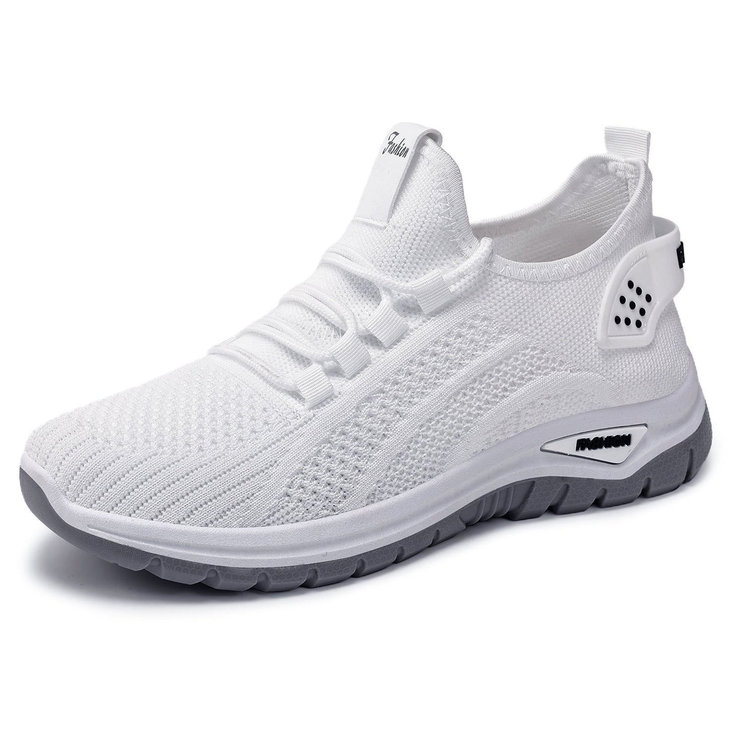 Womens Spring Flyknit Sneakers With A Flat Sole