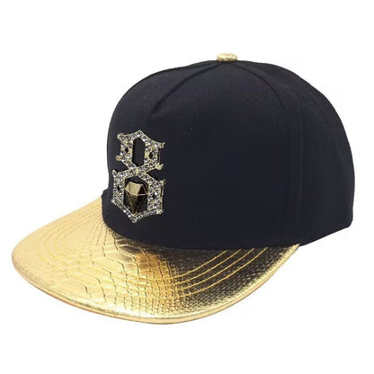 Men's PU Leather Hip-hop Baseball Cap