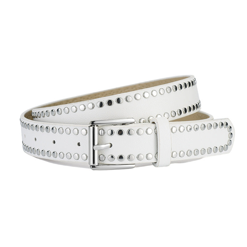Womens Versatile Casual Denim Belt