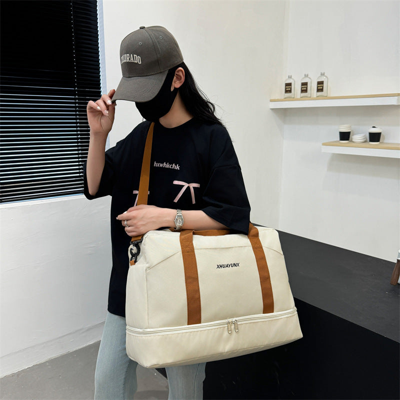 Large-capacity Luggage Bag Womens Tote Travel Mens