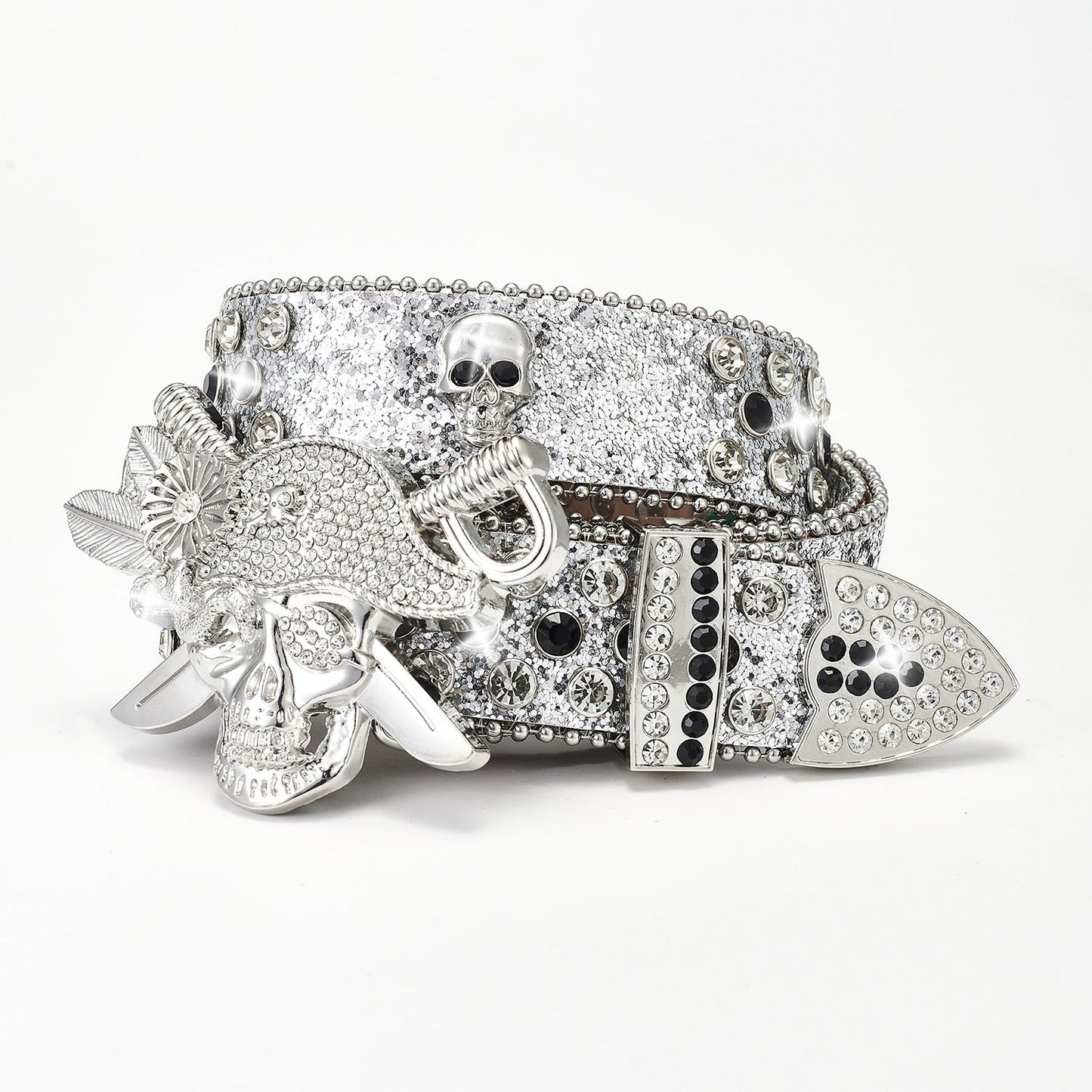 Punk Pirate Rhinestone Punk Fashion Belt