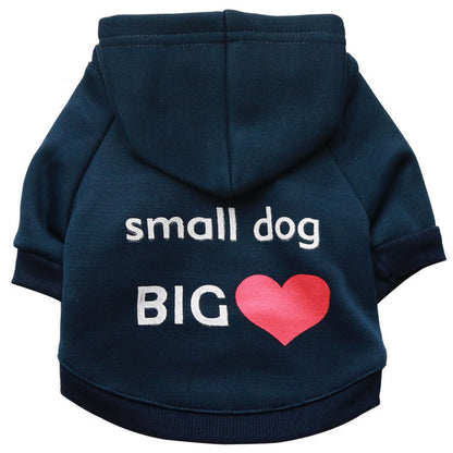 Pet Supplies Fleece Printed Dog Clothes