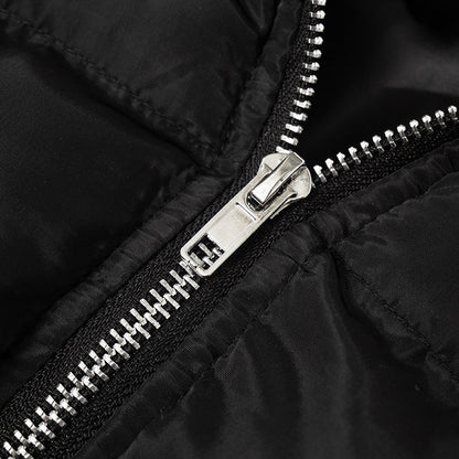 Cotton-padded Stretch Tight Jumpsuit Slim Short Jacket