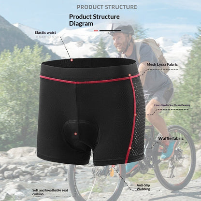 Thickened Silicone Shock-absorbing Seat Cushion Pants