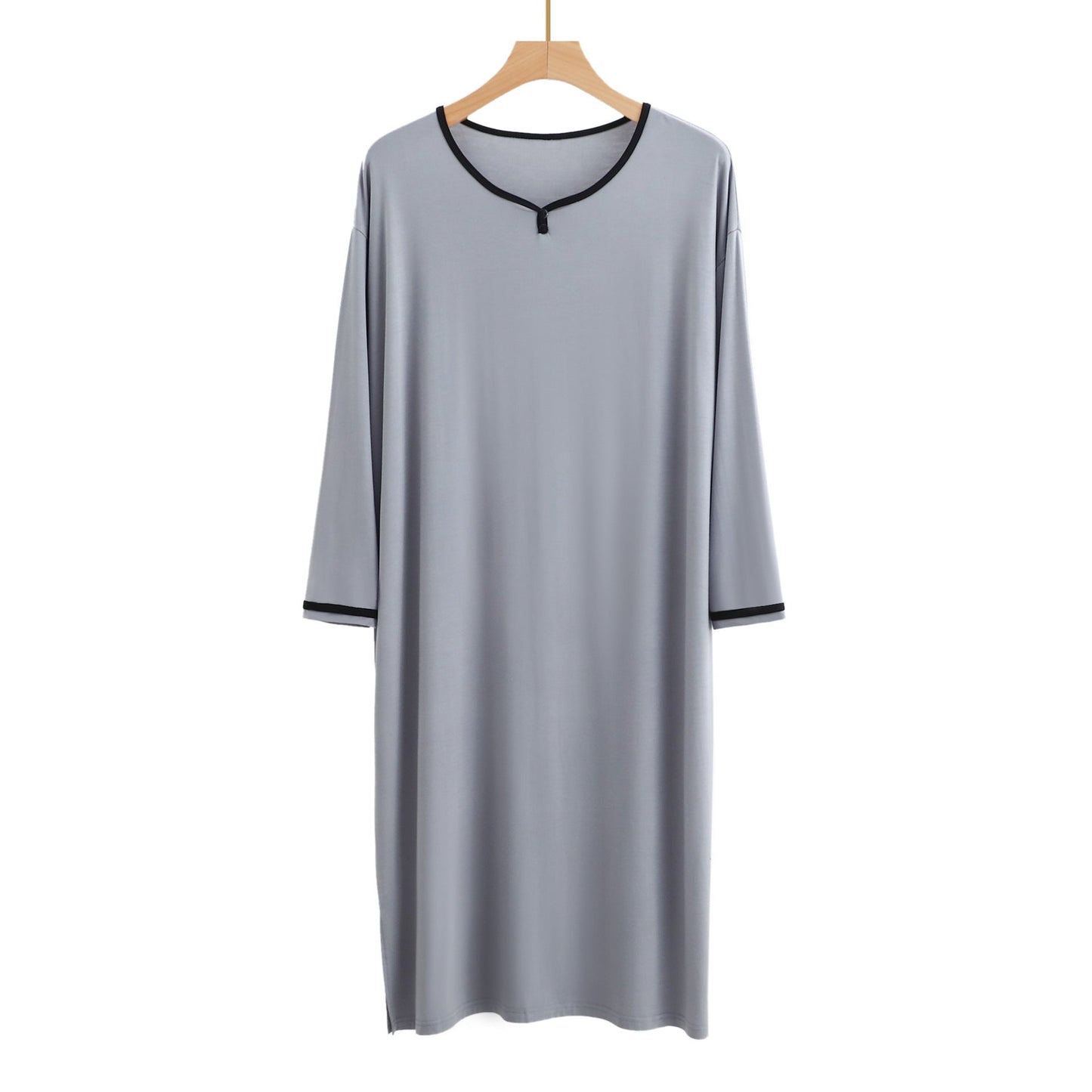 Long Soft Draping Bathrobe Men's Pajamas
