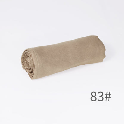 Modal Breathable Scarf Womens Solid Color