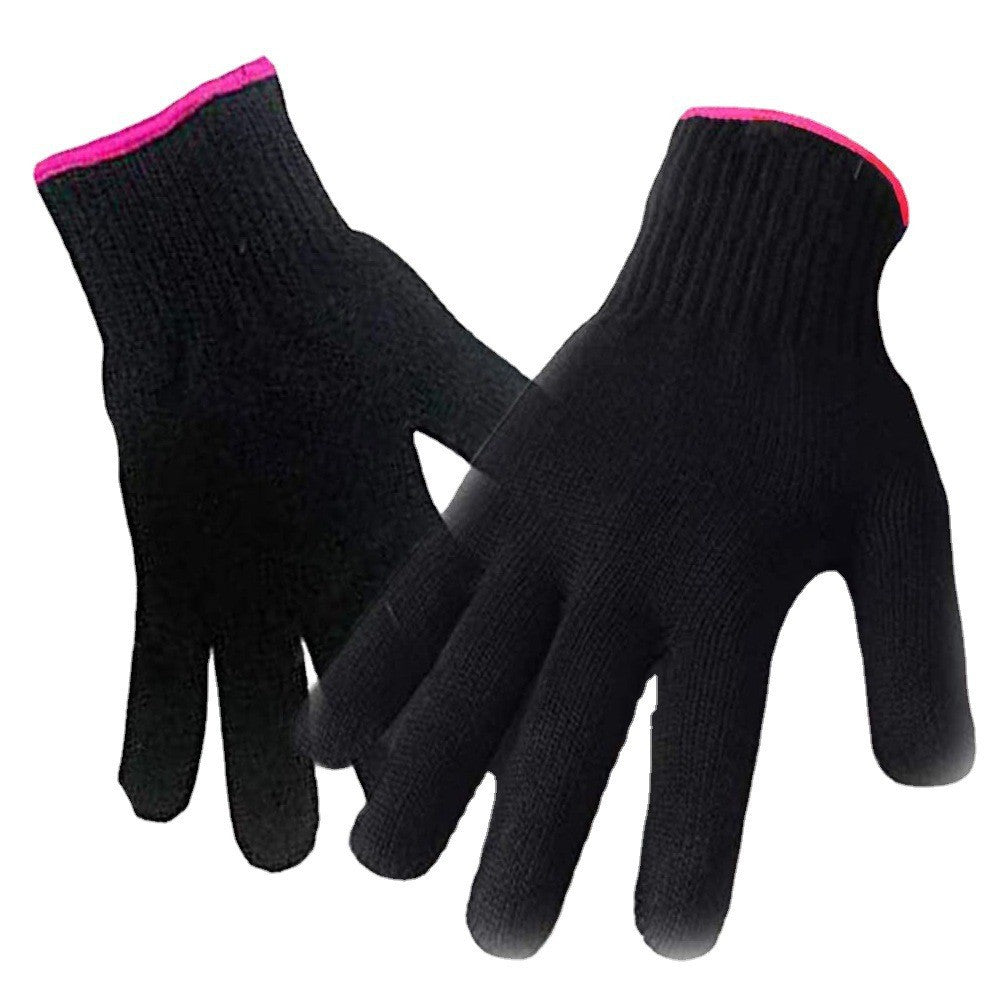 Curling Iron Gloves Heat Resistant Hand Protection For Hair Styling And Heat Treatments
