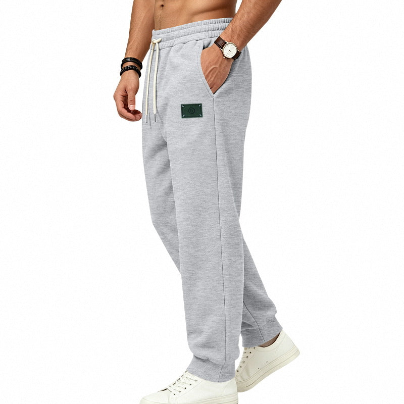 Winter Fleece-Softened Men's Loose Heavyweight Trendy Casual Sports Sweatpants