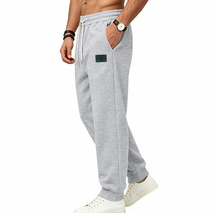 Winter Fleece-Softened Men's Loose Heavyweight Trendy Casual Sports Sweatpants
