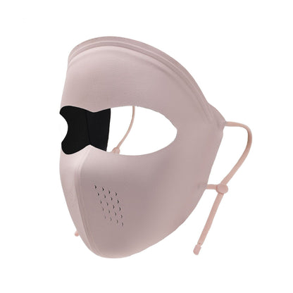 Vinyl Sun Protection Face Mask Full-face UV Protection