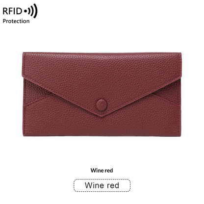 New RFID Anti-Theft Womens Wallet