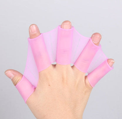 Unisex Frog Swim Flippers & Webbed Gloves