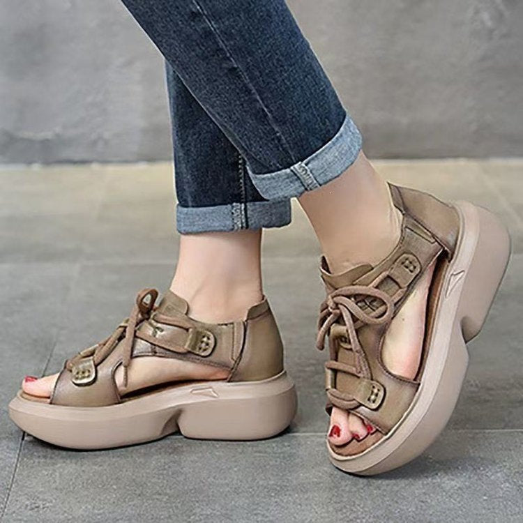 Women's Roman Platform Casual Sandals
