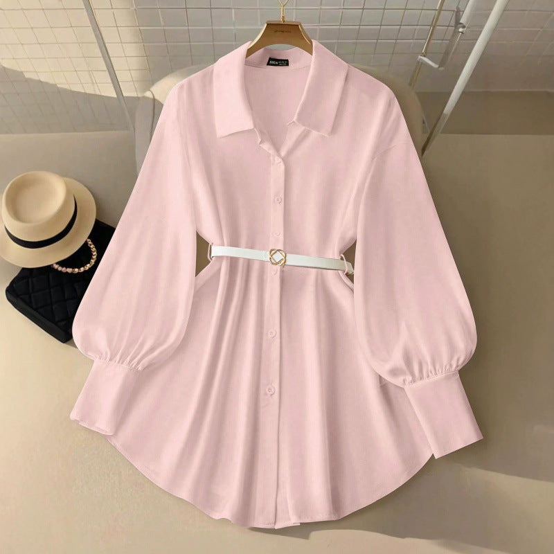 New Summer Womens White Blouse