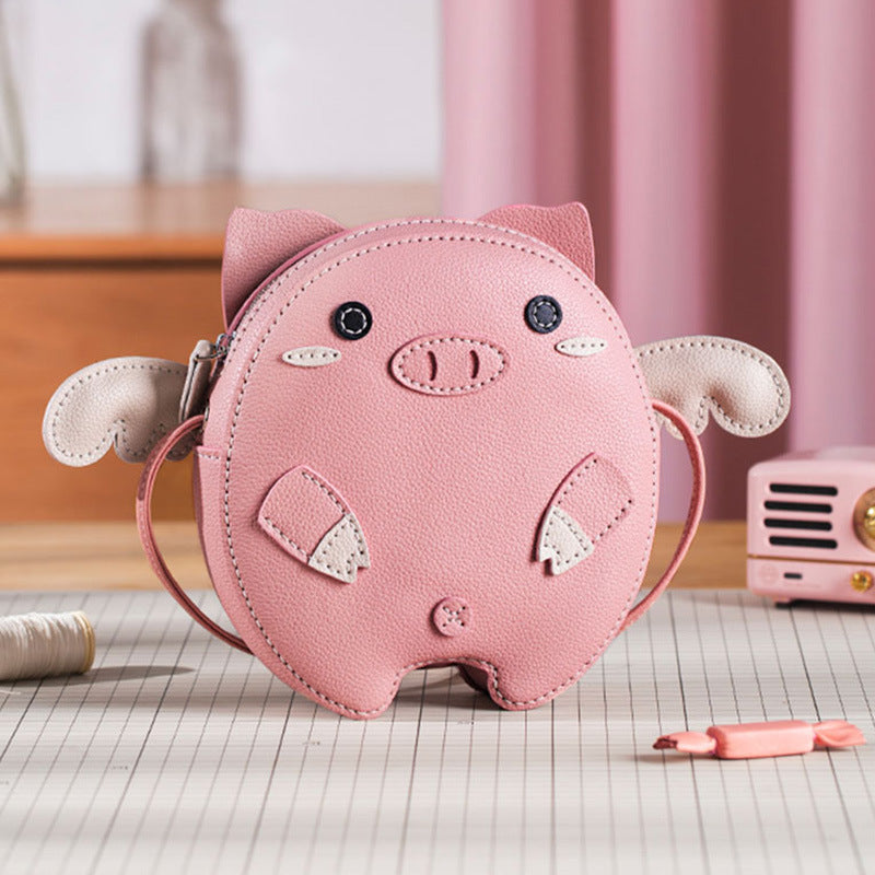 Making Self-woven Slung Backpack For Girls