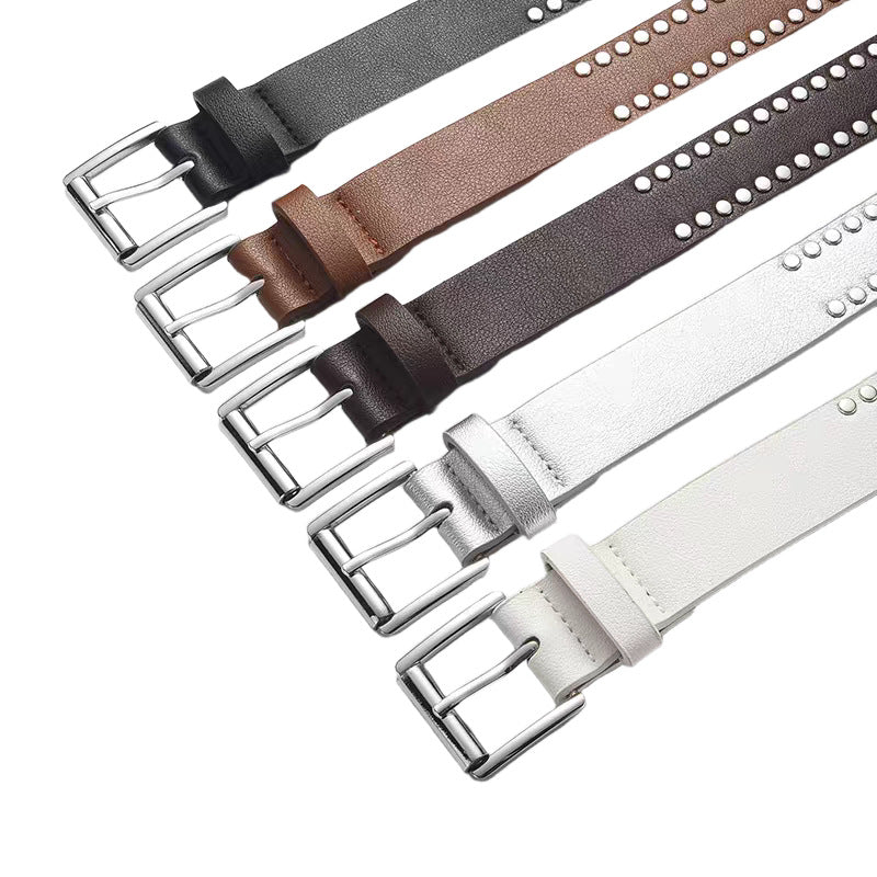 Womens Versatile Casual Denim Belt