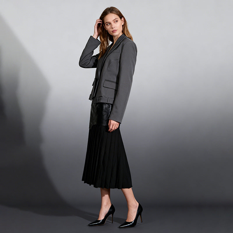 Elegant Work-appropriate Blazer For Women With A High-end Vibe