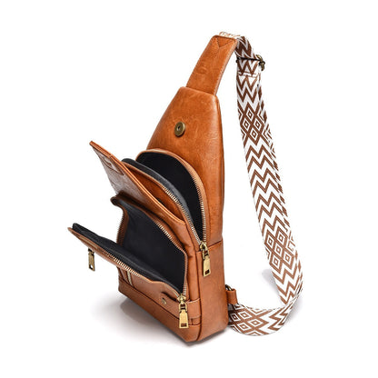 Men's Chest Bag, Men's Versatile Crossbody Bag, Multi-functional