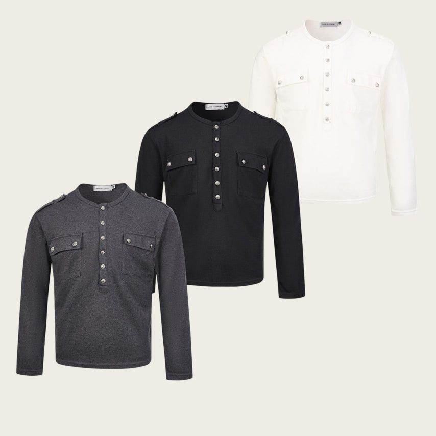 Wool-blend Long-sleeve T-shirt Top