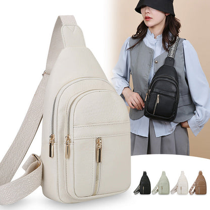 Large-capacity Multi-layer PU Soft Leather Shoulder Bag