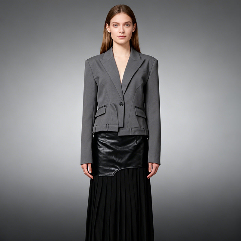 Elegant Work-appropriate Blazer For Women With A High-end Vibe