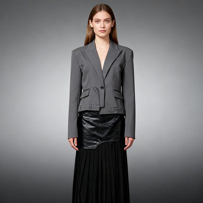 Elegant Work-appropriate Blazer For Women With A High-end Vibe