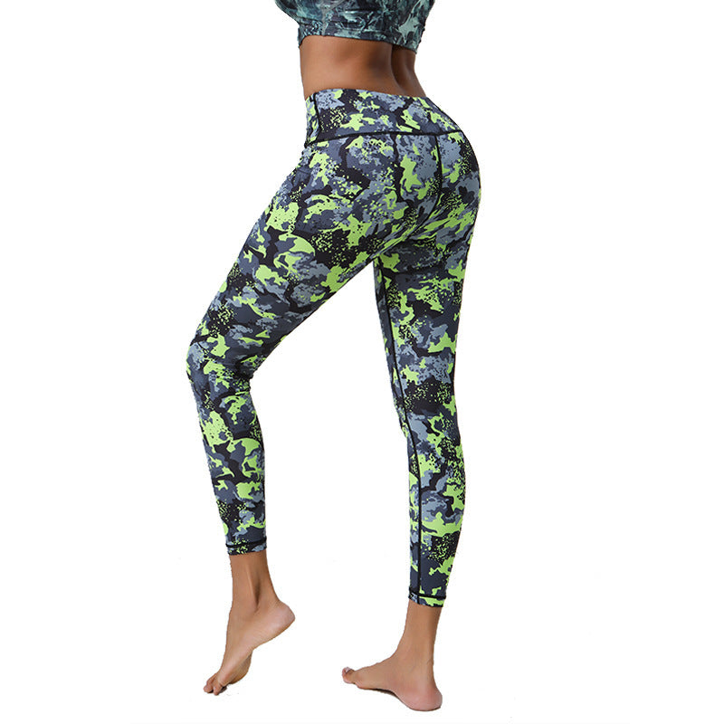 New Womens Printed Yoga Leggings