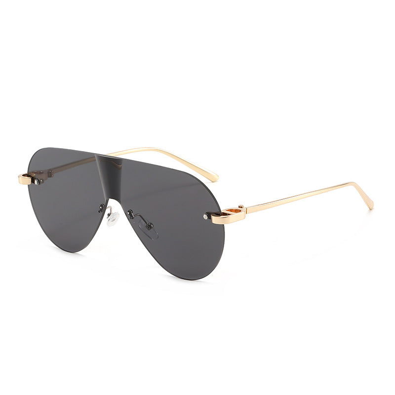 Fashionable Personalized One-piece Sunglasses