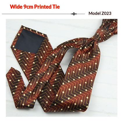 Printed Casual Patterned Vintage Tie