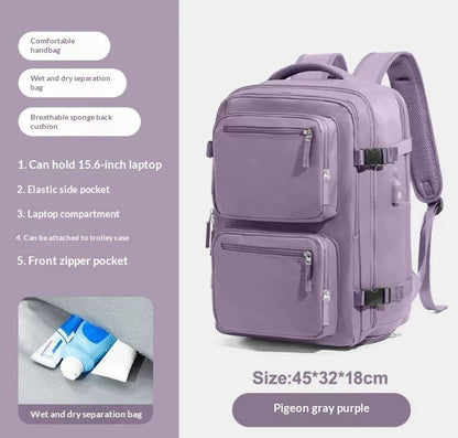 Travel Backpack Lightweight And Spacious Ideal For Luggage And Outdoor Hiking